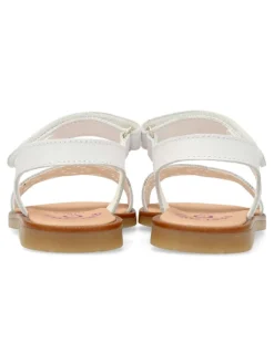 Sale PABLOSKY Sandalia de vestir piel troquelada blanca