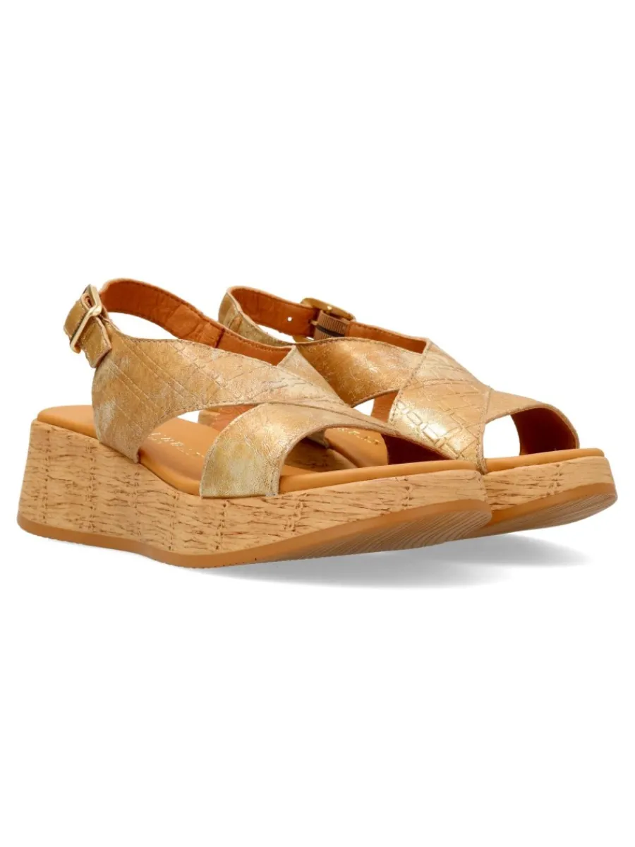 Best PAULA URBAN Sandalia casual elegante piel confort