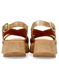 Best PAULA URBAN Sandalia casual elegante piel confort
