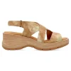 Fashion PAULA URBAN Sandalia piel confort tiras cruzadas