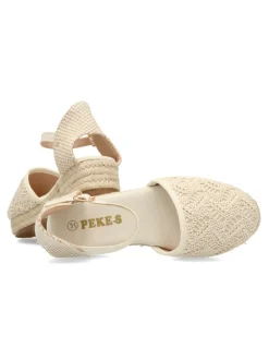 Online PEKE'S by Vanessa PEKES Alpargata valenciana hebilla niña
