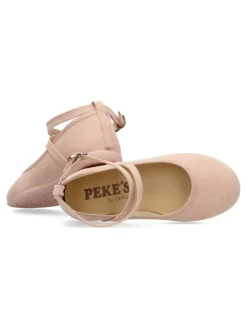 Discount PEKE'S by Vanessa PEKES Bailarina plana correa cruzada niña
