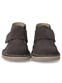 Outlet PEKE'S by Vanessa PEKES Botita safari piel serraje BEN 101D GRIS