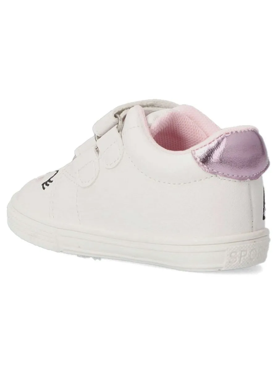 Outlet PEKE'S by Vanessa PEKES Deportiva casual bordado arcoíris niña