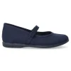 New PEKE'S by Vanessa PEKES Merceditas lona velcro niña BAT 11301 MARINO