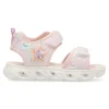 Sale PEKE'S by Vanessa PEKES Sandalia casual brillo y luces niña