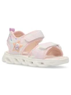 Sale PEKE'S by Vanessa PEKES Sandalia casual brillo y luces niña