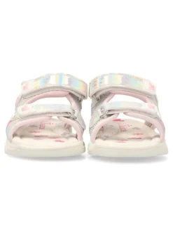 New PEKE'S by Vanessa PEKES Sandalia casual brillo y luces niña