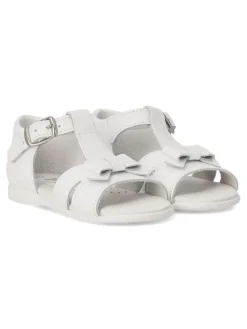 Best PEKE'S by Vanessa PEKES Sandalia cómoda de piel niña PET 10123C BLANCO