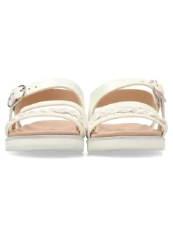Online PEKE'S by Vanessa PEKES Sandalia de vestir blanca naracada
