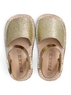 Discount PEKE'S by Vanessa PEKES Sandalia ibicenca respetuosa glitter