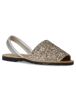 Sale PEKE'S by Vanessa PEKES Sandalia menorquina glitter niña