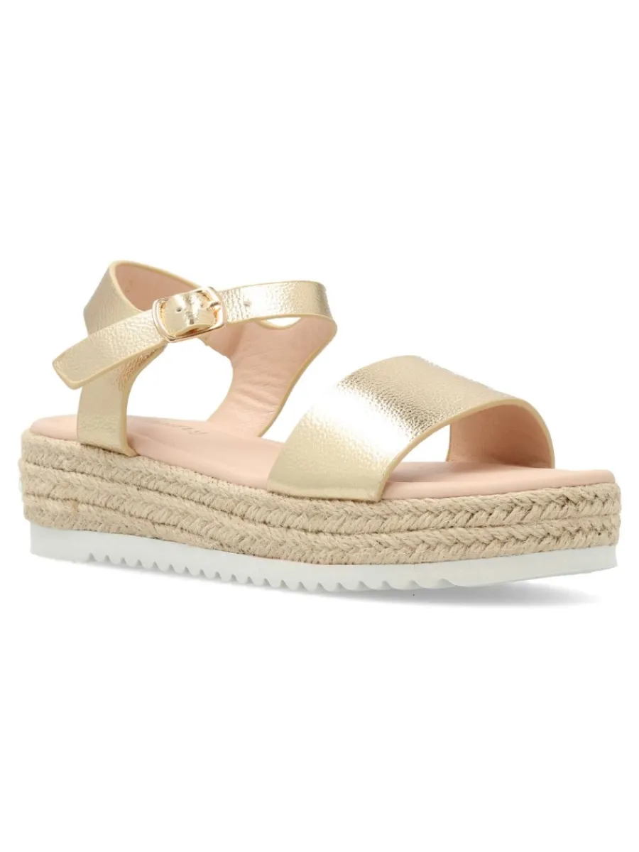 Discount PEKE'S by Vanessa PEKES Sandalia plataforma yute niña