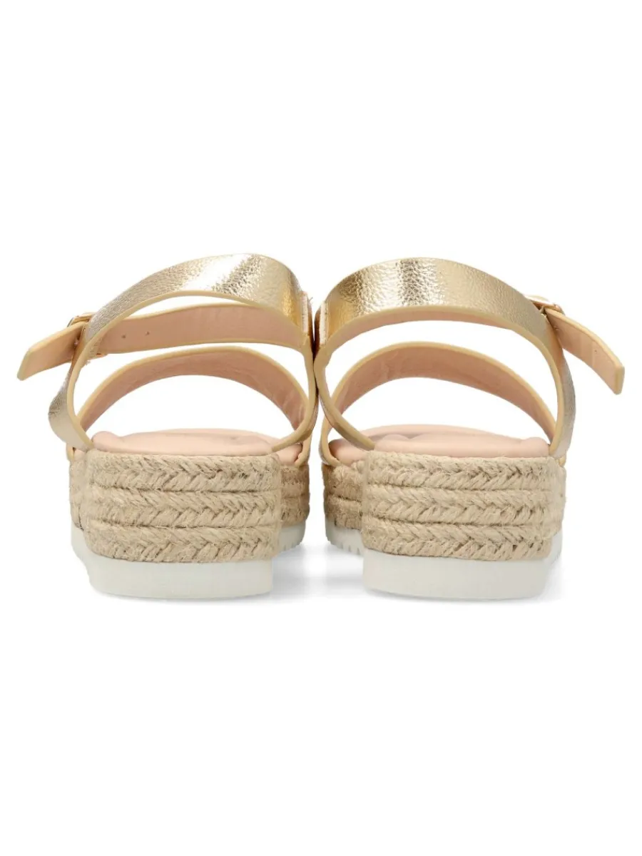 Discount PEKE'S by Vanessa PEKES Sandalia plataforma yute niña