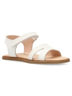 Clearance PEKE'S by Vanessa PEKES Sandalia respetuosa piel confort blanca