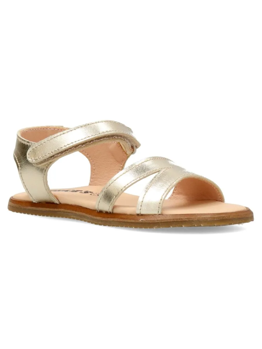 Clearance PEKE'S by Vanessa PEKES Sandalia respetuosa piel metalizada