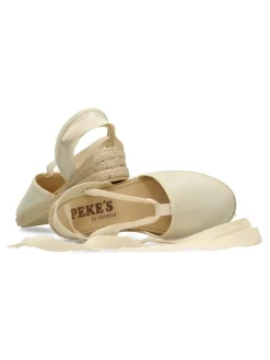 Clearance PEKE'S by Vanessa PEKES Sandalia valenciana cintas cuña niña