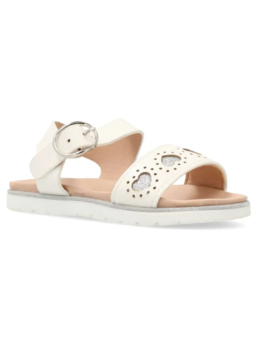 Discount PEKE'S by Vanessa PEKES Sandalia vestir corazones brillo