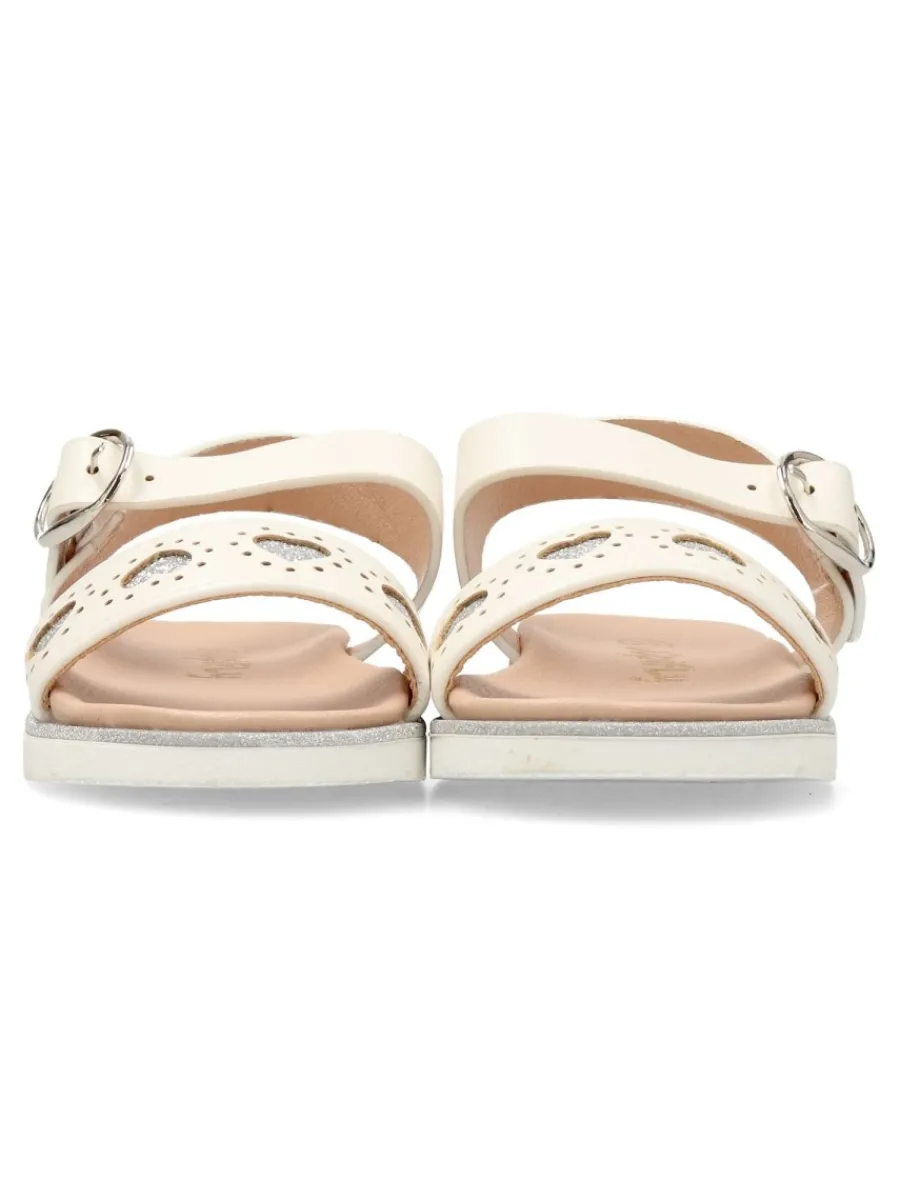 Discount PEKE'S by Vanessa PEKES Sandalia vestir corazones brillo