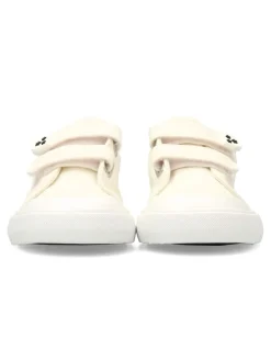 Best PEKE'S by Vanessa PEKES Zapatilla basket lona blanca