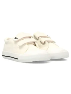 Best PEKE'S by Vanessa PEKES Zapatilla basket lona blanca