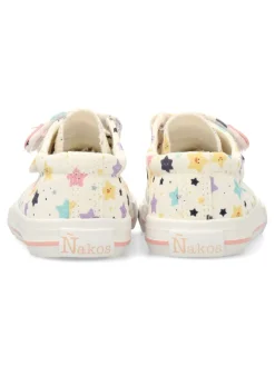 Hot PEKE'S by Vanessa PEKES Zapatilla de lona estrellas niña