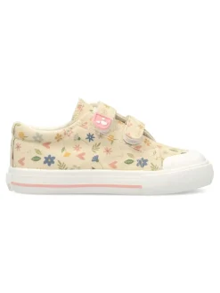 Fashion PEKE'S by Vanessa PEKES Zapatilla deportiva lona flores multicolor