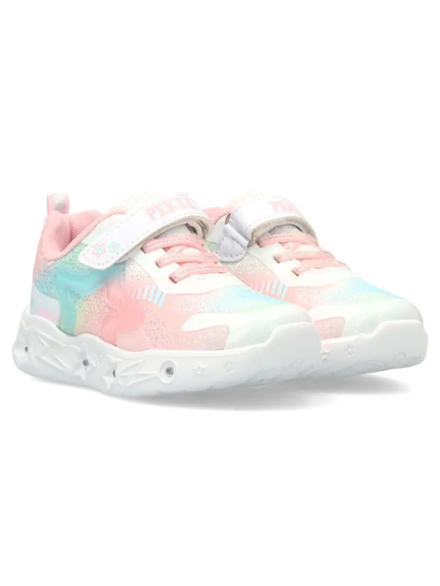Discount PEKE'S by Vanessa PEKES Zapatilla deportiva luces y brillo niña