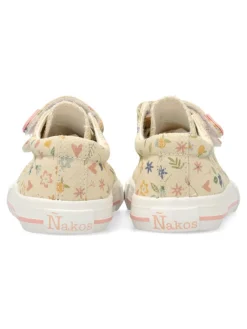 Fashion PEKE'S by Vanessa PEKES Zapatilla deportiva lona flores multicolor