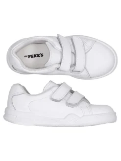 Hot PEKE'S by Vanessa PEKES Zapatilla deportiva colegial blanca