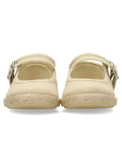 Hot PEKE'S by Vanessa PEKES Zapatilla mercedita lino hebilla niña