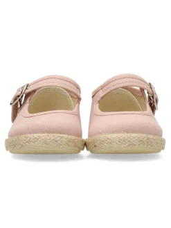 Hot PEKE'S by Vanessa PEKES Zapatilla mercedita hebilla cordón yute
