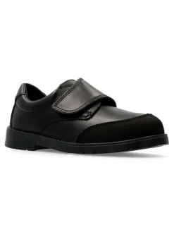 Hot PEKE'S by Vanessa PEKES Zapato colegial lavable de niño JAV 7-1 NEGRO