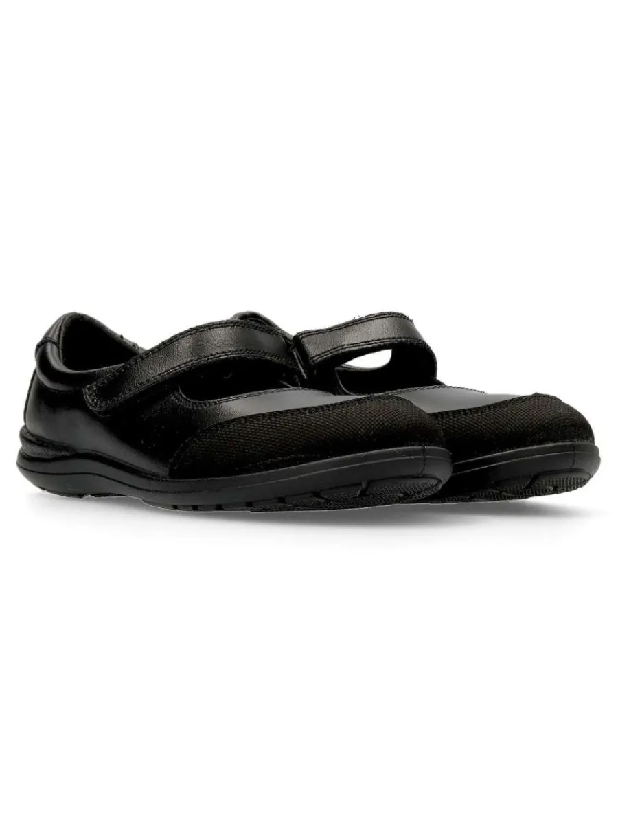 Outlet PEKE'S by Vanessa PEKES Zapato colegial lavable de niña JAV 7-2 NEGRO