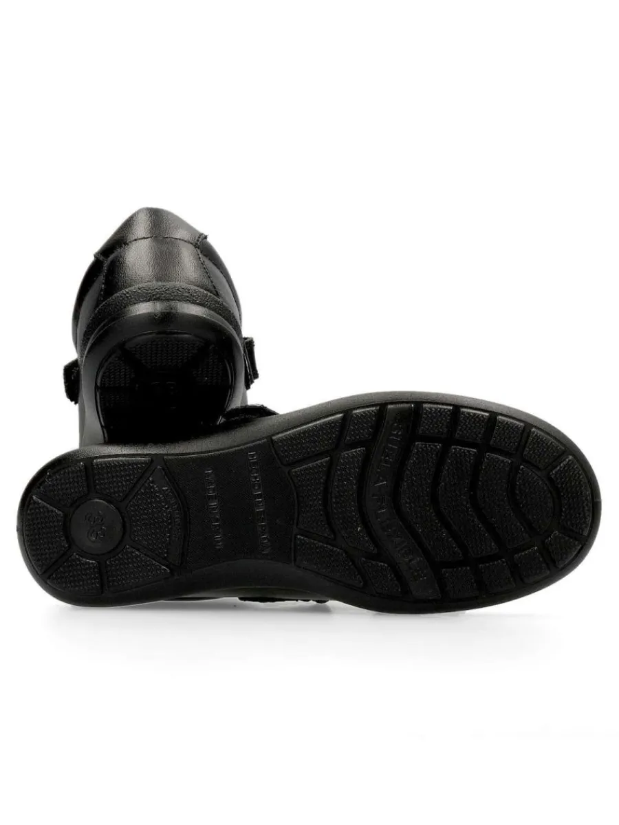 Outlet PEKE'S by Vanessa PEKES Zapato colegial lavable de niña JAV 7-2 NEGRO