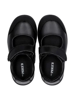 Online PEKE'S by Vanessa PEKES Zapato colegial lavable de niña JAV 6-4 NEGRO