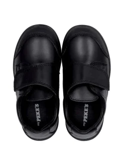 Online PEKE'S by Vanessa PEKES Zapato colegial lavable de niño JAV 6-3 NEGRO