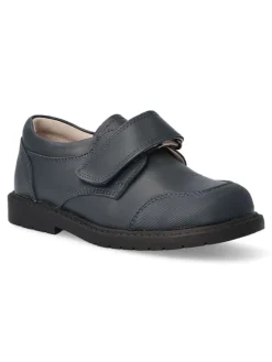 Fashion PEKE'S by Vanessa PEKES Zapato colegial velcro niño PEK P1653 MARINO