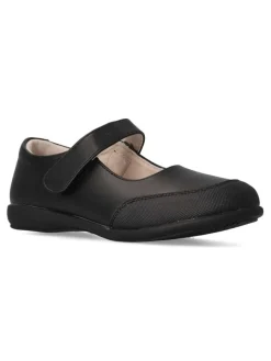 Online PEKE'S by Vanessa PEKES Zapato colegial velcro de niña PEK P005 NEGRO