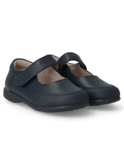 Discount PEKE'S by Vanessa PEKES Zapato colegial velcro de niña PEK P005 MARINO