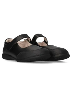 Online PEKE'S by Vanessa PEKES Zapato colegial velcro de niña PEK P005 NEGRO