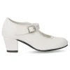 Fashion PEKE'S by Vanessa PEKES Zapato flamenca blanco feria