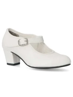 Fashion PEKE'S by Vanessa PEKES Zapato flamenca blanco feria