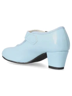 Online PEKE'S by Vanessa PEKES Zapato flamenca celeste feria