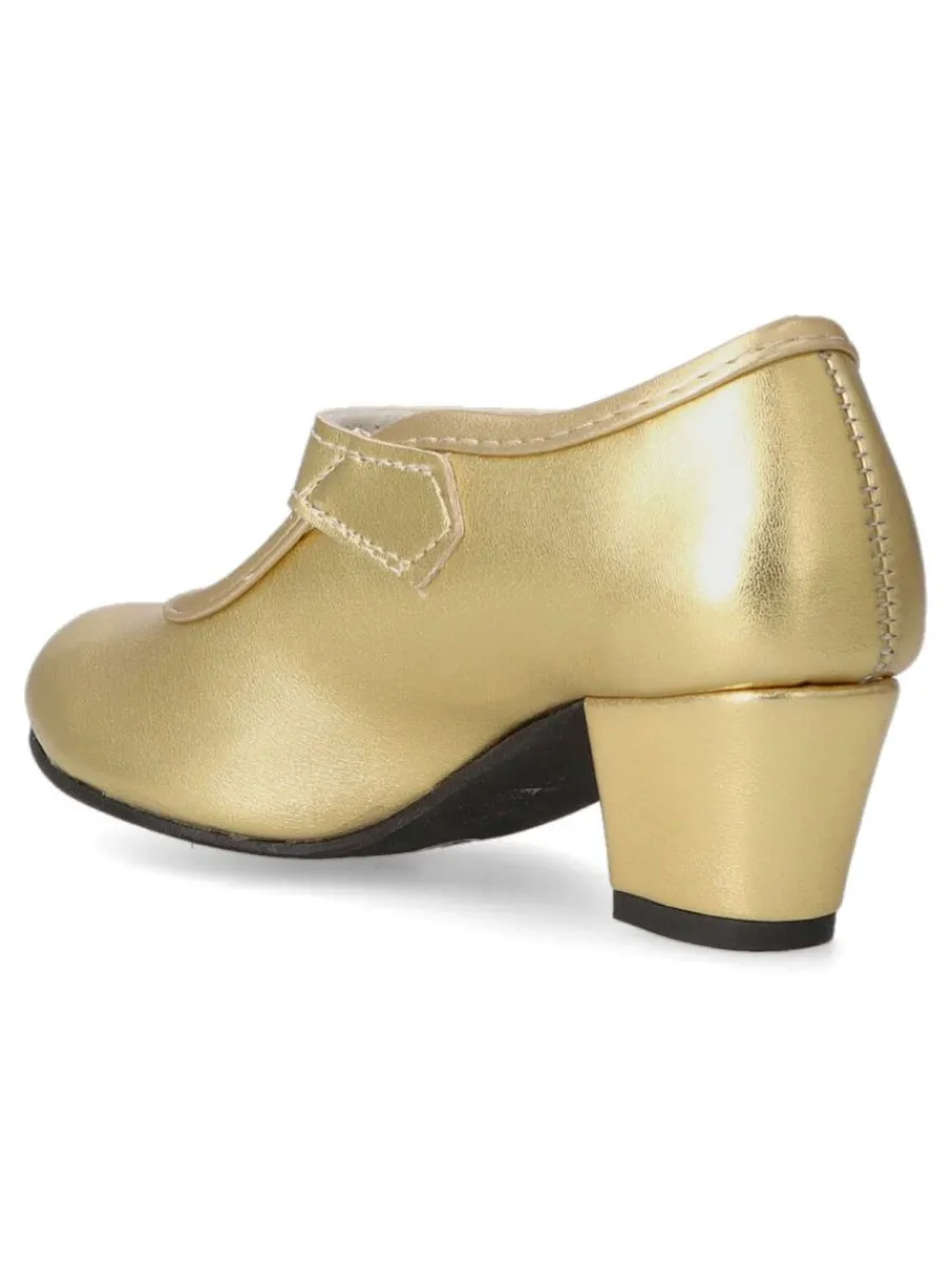 Sale PEKE'S by Vanessa PEKES Zapato flamenca oro feria