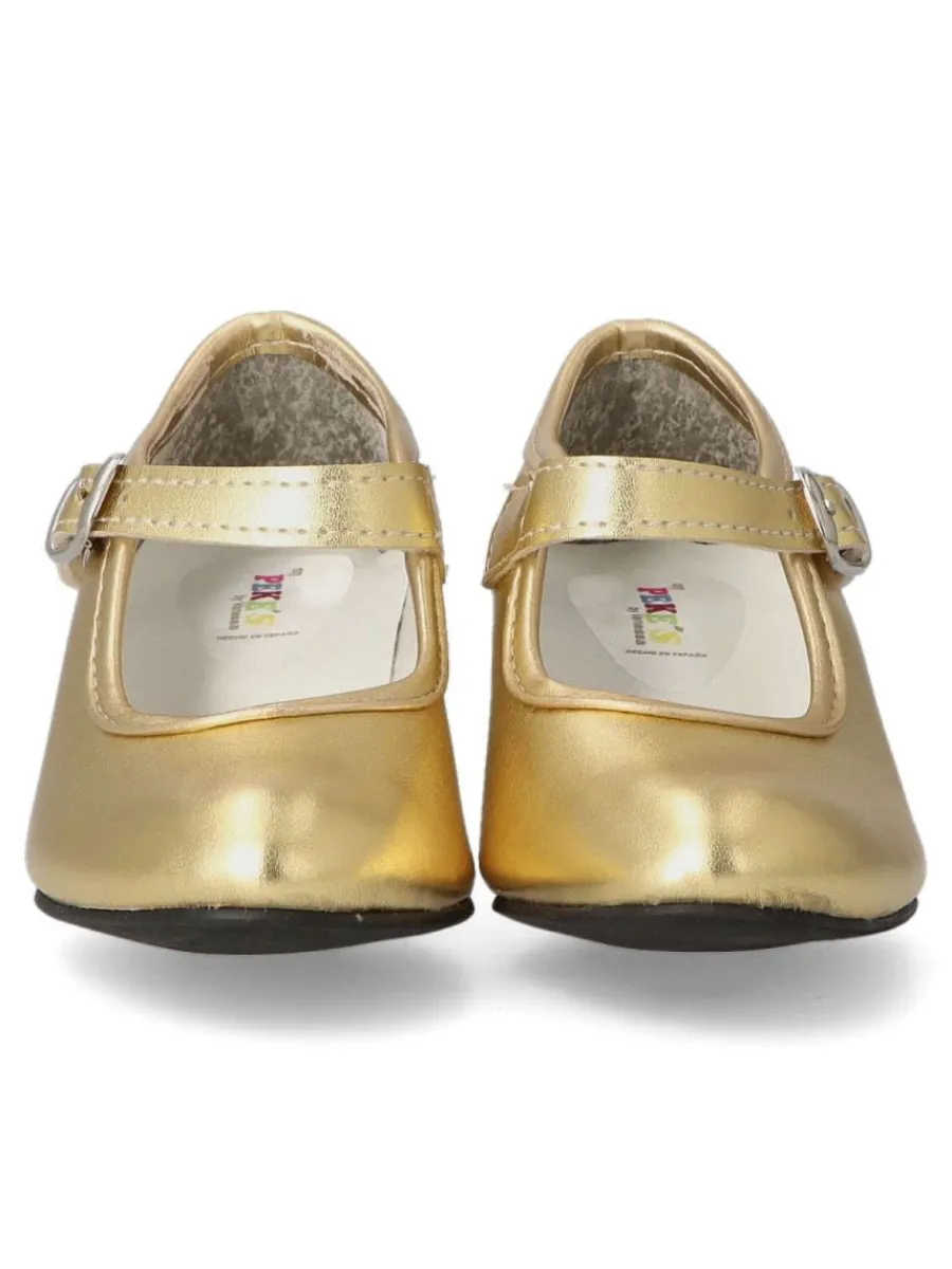 Sale PEKE'S by Vanessa PEKES Zapato flamenca oro feria