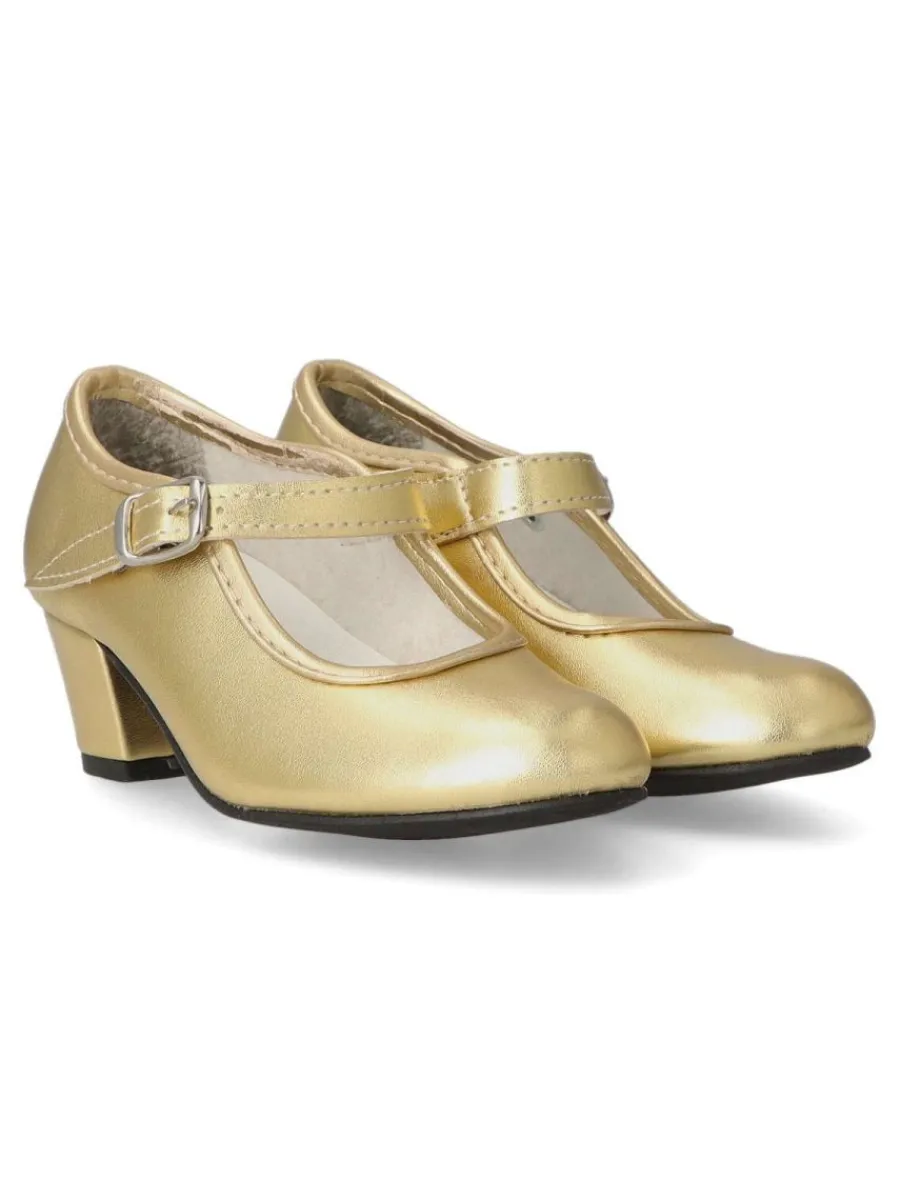 Sale PEKE'S by Vanessa PEKES Zapato flamenca oro feria