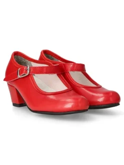 Outlet PEKE'S by Vanessa PEKES Zapato flamenca rojo feria