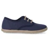 Outlet PEKE'S by Vanessa PEKES Zapato inglés lino yute niño BAT 47631 MARINO