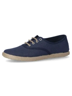 Outlet PEKE'S by Vanessa PEKES Zapato inglés lino yute niño BAT 47631 MARINO